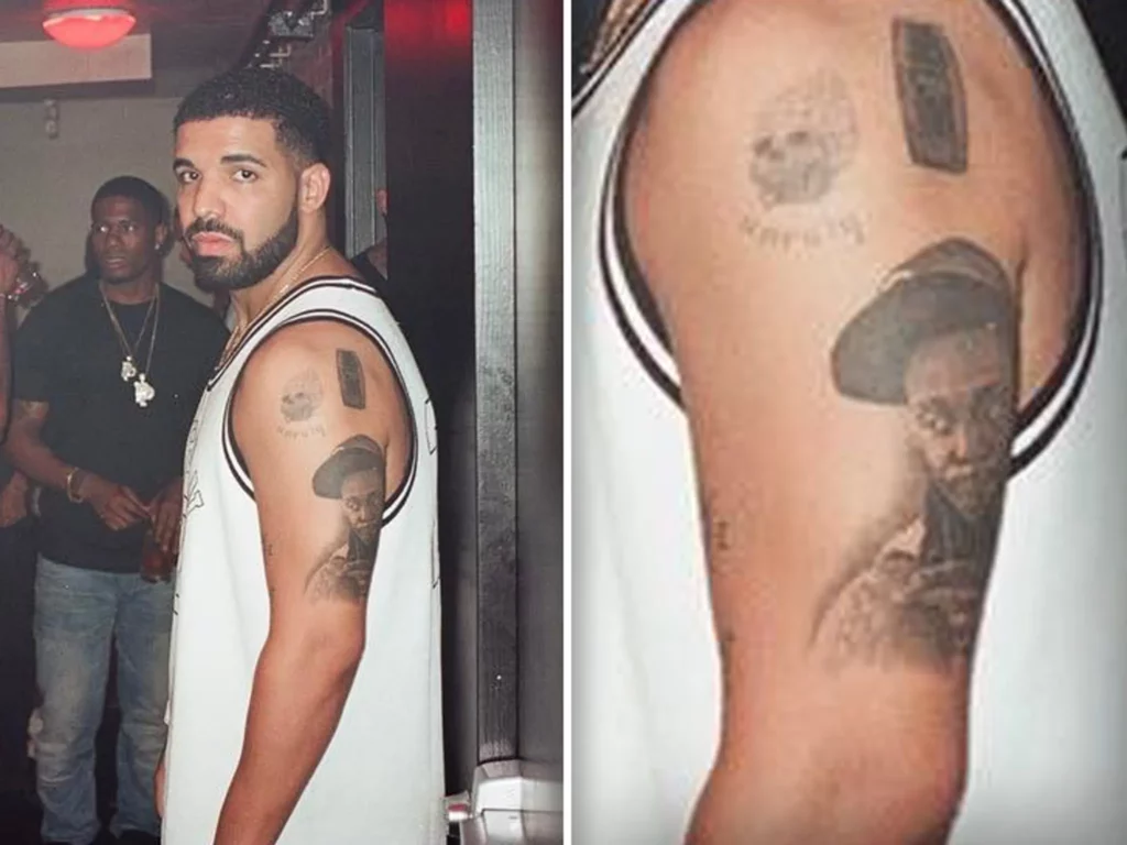 Drake's Tattoos - Tattooino